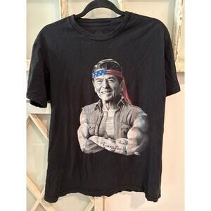 Ann Arbor T-shirt Co. Ronald Reagan American Icon t-shirt size large